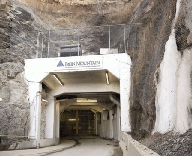 The US Gov OPM Retirement Center is indeed located in Boyers, PA in a limestone mine owned by Iron Mountain. The US Gov has rented this location since 1954.
